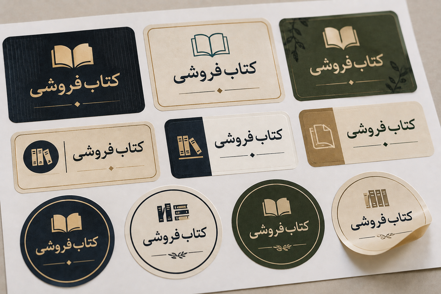لیبل چسبدار